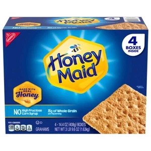 Galletas Graham Nabisco Honey Maid, 14,4 oz, 4 unidades, 3 lb - Imagen 1 de 5