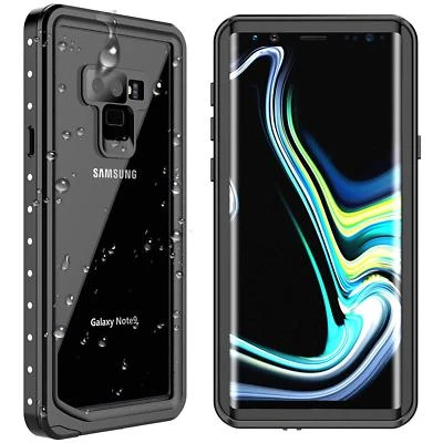 For Samsung Galaxy Note 9 Waterproof Case Underwater Shockproof Screen Protector - Image 1 of 4