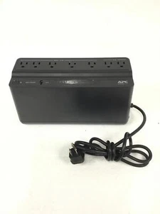 APC Power Supply Back-Ups 600 BE600M1 7 Power Outlets Used No Batteries FreeShip - Afbeelding 1 van 9