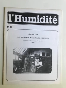 L'humidité N°16 Felix DEL MARLE peintre Futuriste Giovanni Lista J-F Bory Revue - Imagen 1 de 6