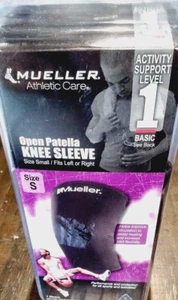 Mueller Sport Care Open Patella Neoprene Knee Sleeve/Brace Adult Size Small NIP - Picture 1 of 3