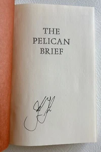 Signed John Grisham The Pelican Brief – 3rd Print Hardcover - Picture 1 of 10