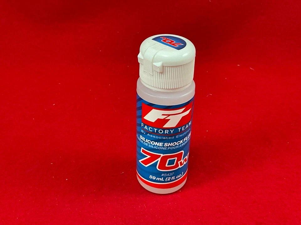 TEAM ASSOCIATED 70 WEIGHT SILICONE SHOCK OIL FLUID 5437 traxxas rc10 losi - Image 1 of 1