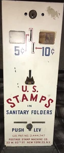 Vintage USPS Postage Stamp 5 & 10 cent Countertop Coin Vending Machine - Picture 1 of 7