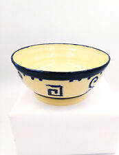 Serving bowl, blue and white bowl, pasta bowl, food serving bowl, kitchen bowl,