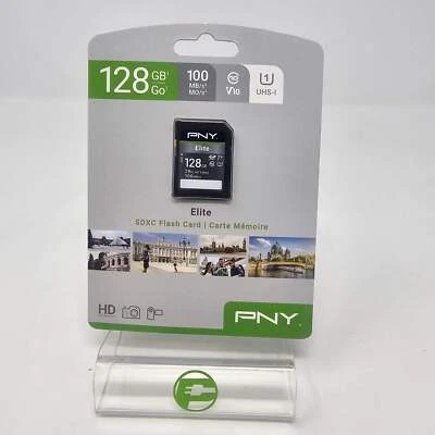 New PNY 128GB SDXC Flash Card - Image 1 of 4