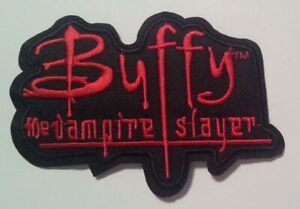 Buffy The Vampire Slayer~Embroidered Applique Patch~TV Series~4 1/4"~Iron Sew