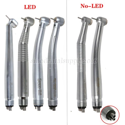 Dental Turbina High Speed/LED E-generatore/45°gradi Manipolo 4 fori Fit NSK KaVo