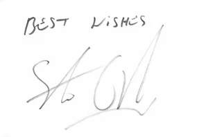 Steve Collins Signed 6x4 White Card Boxing Celtic Warrior Autograph + COA - Picture 1 of 2