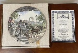 Vintage Limited Edition Wedgwood "The Milk Train" Plate With Box & Certificate - Picture 1 of 5