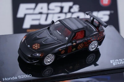 HONDA S 2000 S2000 - 1:43 Fast & Furious Hard Top chiuso nero - Immagine 1 di 2
