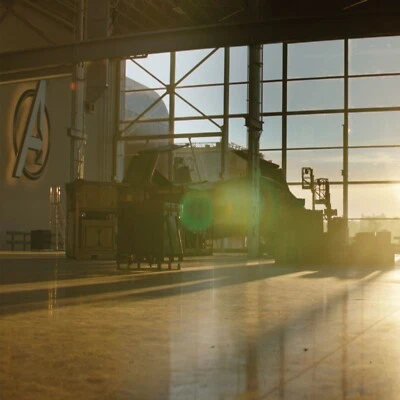 Hangar compuesto 1/6th MCU Marvel Avengers IKEA Detolf 15x15 telón de fondo diorama Foto 1 de 4