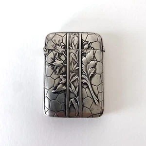 Antique 800 Art Nouveau Silver Pyrogen - Goldsmith Charles Murat, 1900s - Picture 1 of 20