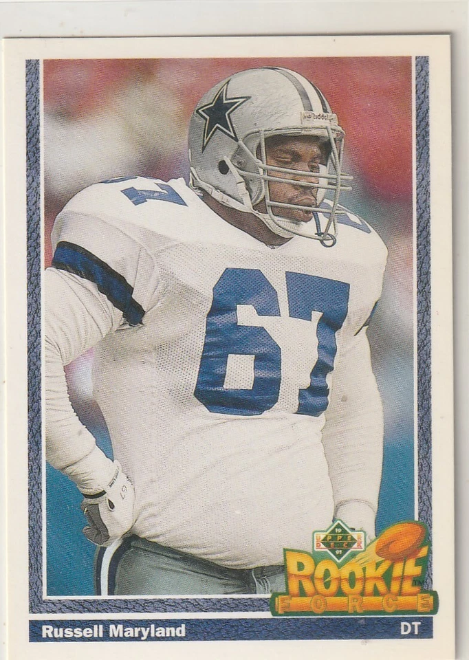 1991  U. DECK  RUSEL MARYLAND     #636  RC   NM/MT  INV 1,808 - Image 1 of 1