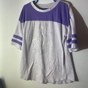 Sportlicher Mädchen mehrfarbiger Kurzarm Rundhalsausschnitt Pullover Top Gr. L 10/12 - Bild 1 von 5