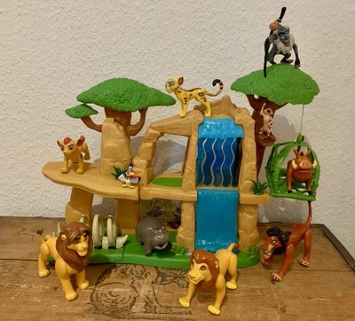 Lion Guard Playset King Rock + 10 Figures - Lion King - Kion - Image 1 of 4