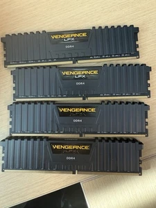 Corsair Vengeance LPX Black DDR4 RAM 128GB (4 x 32GB) 3600MHz - Picture 1 of 2