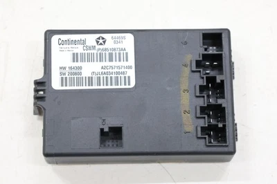 Jeep Wrangler 2021 asiento delantero unidad de módulo de control térmico OEM 68510873AA Foto 1 de 4