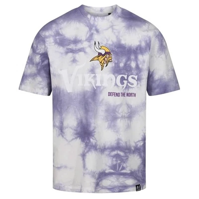 Minnesota Vikings Shirt NFL Football Re:Covered T-Shirt Größe Tie-Dye Large