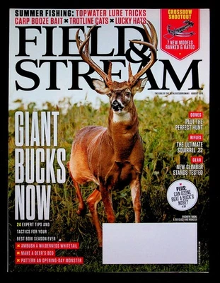 Field & Stream Magazine August 2014 Tips & Tactics for your Best Bow Season Ever - Image 1 of 4