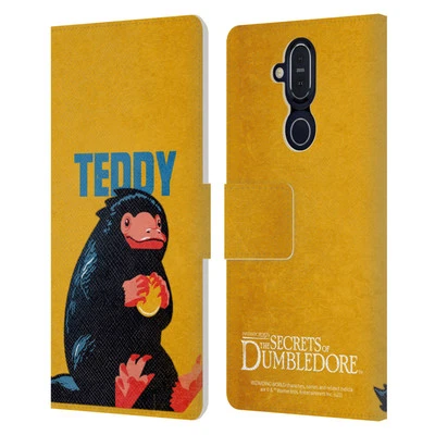 FANTASTIC BEASTS: SECRETS OF DUMBLEDORE BADGES LEATHER BOOK CASE NOKIA PHONES - Image 1 of 4
