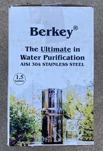 TRAVEL BERKEY 1.5 Gallon Water Filtration System WITH Filters - Picture 1 of 7