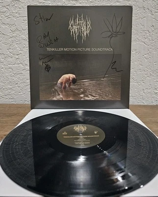 CHAT PILE TENKILLER ORIGINAL SOUNDTRACK SIGNED VINYL LP record autograph - Image 1 of 4