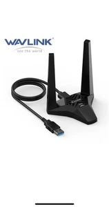1300Mbps USB3.0 Wireless WiFi Adapter Dongle Dual Band 5G/2.4G Desktop Laptop PC - Afbeelding 1 van 10