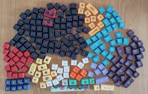 200 XDA Keycaps Bundle - Mix of Sets - Cherry Cross Stem - Mechanical Keyboards - Afbeelding 1 van 11