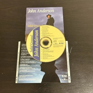 John Anderson Solid Ground CD 1993, BNA Disc & Inlay Only No Case Free Shipping - Picture 1 of 6