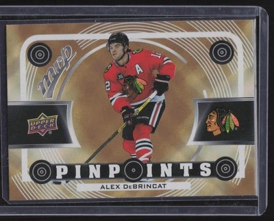 Alex DeBrincat 2022-23 Upper Deck MVP Pinpoints Gold - Image 1 of 2