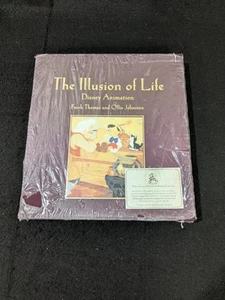 RARE AUTOGRAPHED "THE ILLUSIONS OF LIFE" DISNEY ANIMATION NEW SEALED - Picture 1 of 5