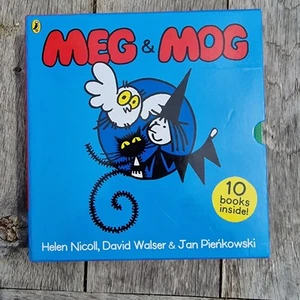 Meg and Mog Collection 10 Book Set by Helen Nicoll rrp £59.90 - Picture 1 of 6