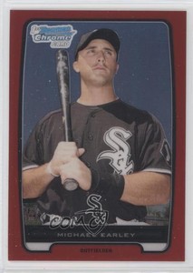 2012 Bowman Chrome Prospects Red Refractor /5 Michael Earley #BCP127