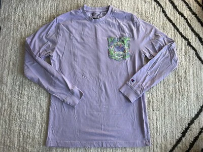 UMaine Black Bears Mujer Manga Larga Campeón Púrpura Bolsillo Mediano M Foto 1 de 4