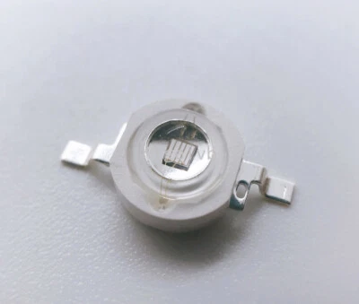 10 Stück 58mil High Power 3W UV 365nm Lila LED Ultraviolett Birne Lampe Chips Licht - Bild 1 von 4