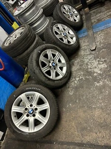 Style 377 F20 F21 6796201 7jx16 Alloy Wheel Set And Tyres 205/55/16 #10 - Picture 1 of 18