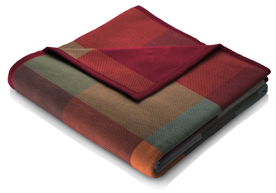 Biederlack Wohn- und Kuscheldecke 'Colour-Woven' 150 cm Bunt - 773838
