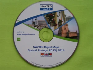 CD NAVIGATION SPANIEN PORTUGAL 2014 BMW MK1 MK2 MK3 E38 E39 E46 E52 E53 E65 E85 - Bild 1 von 1