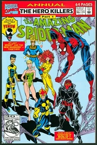 Amazing Spider-Man Annual 26 NM+ 9.6 Venom Origin Marvel 1992 - Picture 1 of 3