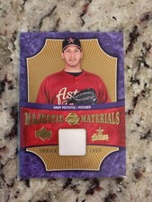 2005 Upper Deck Sweet Spot Majestic Materials Gold /75 Andy Pettitte #MM-AP