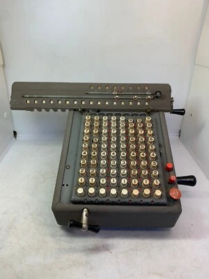 ANCIENNE MACHINE A CALCULER DE MARQUE LBS FRANCE - Photo 1/4