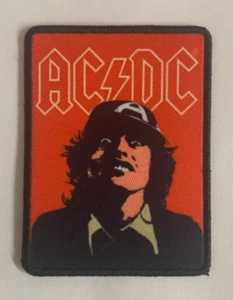 AC/DC ANGUS FACE HIGH PRINTED SEW OR IRON ON PATCH OFFICIALLY LICENSED - Imagen 1 de 8