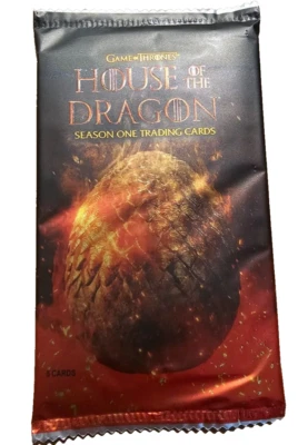 2024 Rittenhouse G.O.T. House of the Dragon Season 1 Hobby Pack (1 PACK) NEW - Image 1 of 3