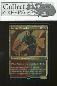 Paquete promocional Kargan Warleader lámina Zendikar que se eleva casi como nuevo - Imagen 1 de 2