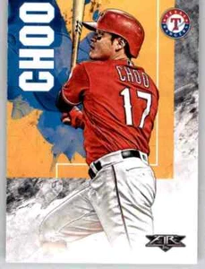 Tarjeta base Fire Shin-Soo Choo 2019 MLB PWE Rangers #116 - Imagen 1 de 2