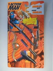 TOYS ACTION MAN NINJA SET WEAPON - ACTION MAN ARMI NINJA SEALED ACTIONMAN - Foto 1 di 2