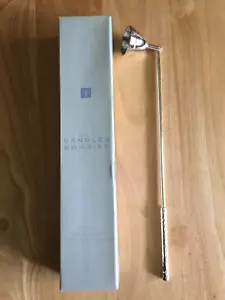 Avon Candles Bougies - Silver Long Handle Candle Snuffer - 12" New in Box - Picture 1 of 2