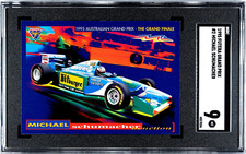 ✺SGC 9✺ 1995 FUTERA AUSTRALIAN Grand Prix Graded Card MICHAEL SCHUMACHER