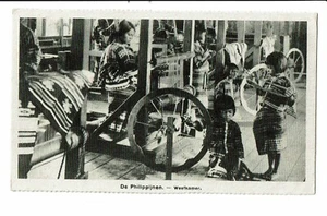 CPA -Carte postale-Philippines - De Philipijnen - Weefkamer - Salle de Tissage   - Picture 1 of 2